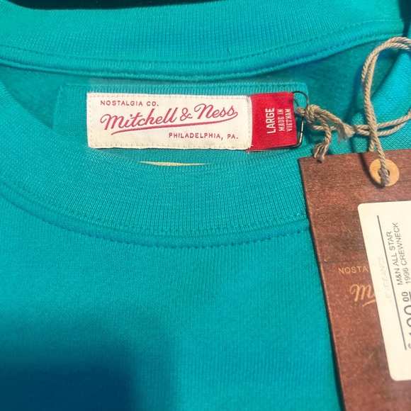 Mitchell and Ness head coach crew all star 1996 Phoenix sweatshirt - Picture 3 of 8